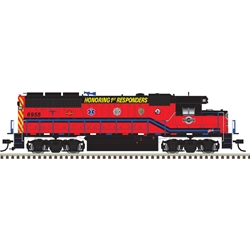 Atlas Master Gold HO GP40 Port Harbor "1st Responders" - DCC & ESU LokSound 5