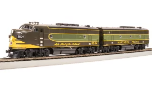 Broadway Limited HO F3 ABBA Northern Pacific NP #6504A 6504B 6504C 6504 DC/DCC/Sound