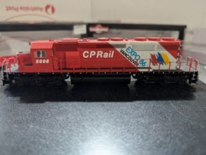 InterMountain HO SD40-2 Canadian Pacific #5698 Expo 86 DC/DCC